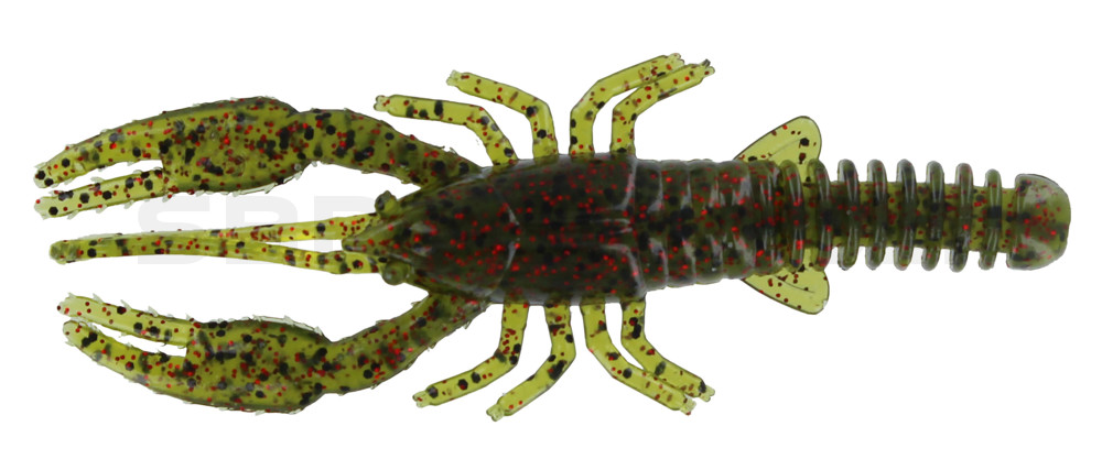 Baby Crawfish 3" (ca. 7 cm) Watermelon Seed Red