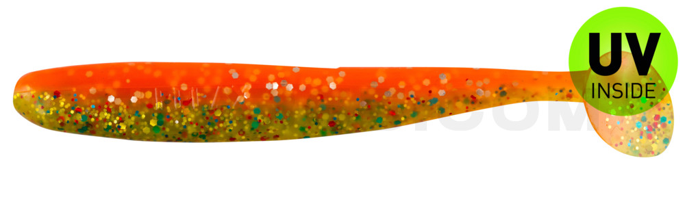 Bass Shad 3“ (ca. 9 cm) Carrot Shad