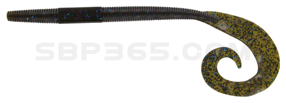 Big Curl Tail Worm 6" (ca. 13,5 cm) Tilapia