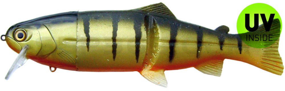 Castaic-Real-Bait - 6" (ca. 15cm) slow sinking Perch-orange