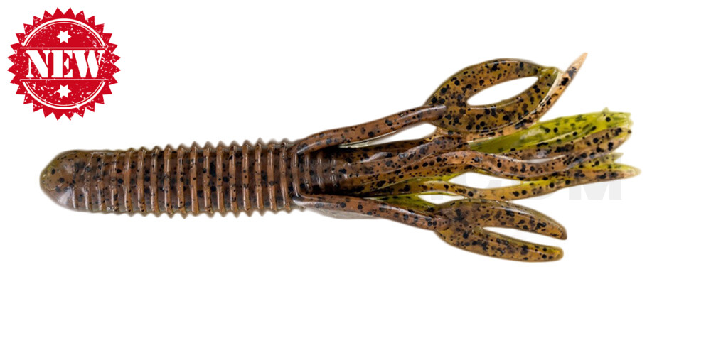 Craw Tube 4" (ca. 10,0 cm) Watermelon / Pumpkinseed