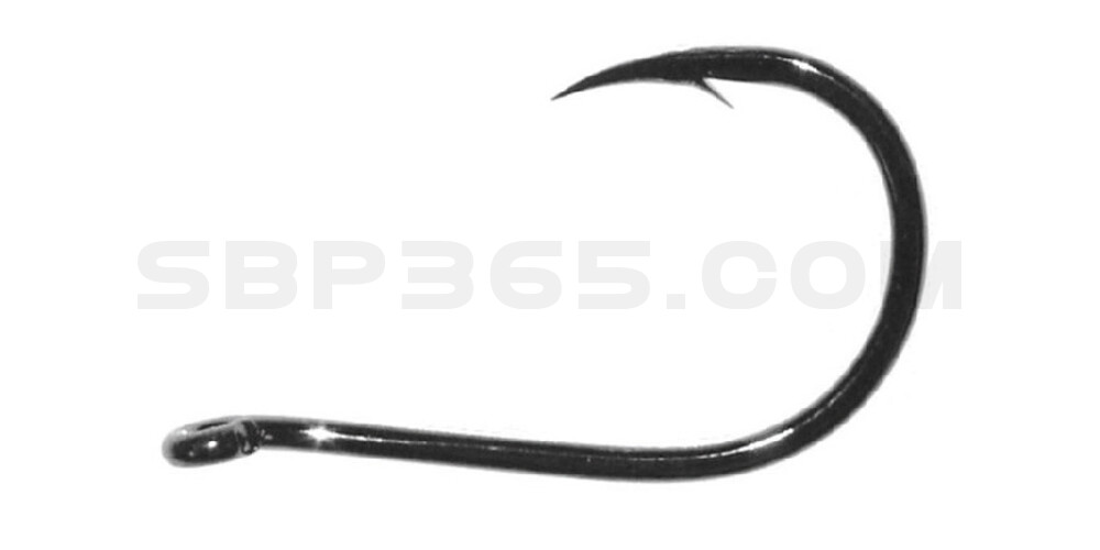 Daiichi Drop Shot´n Nose Hook, Black Nickel #1/0 , 6 Haken/Tüte