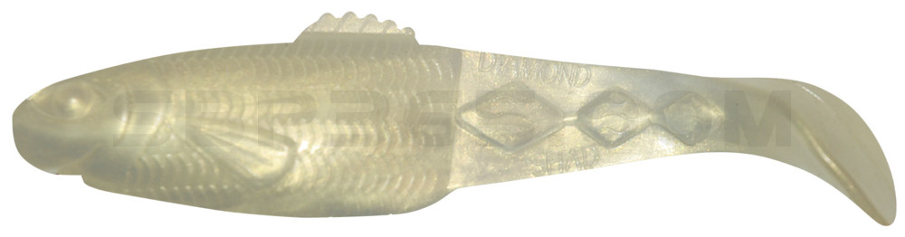 Diamond-Shad 2,5" (ca. 7,0 cm) goldperl