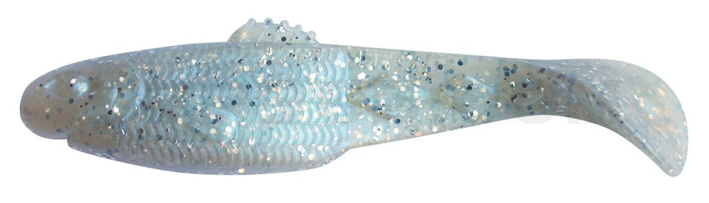 Diamond Shad 5" (ca. 13,5 cm) blauperl-Glitter