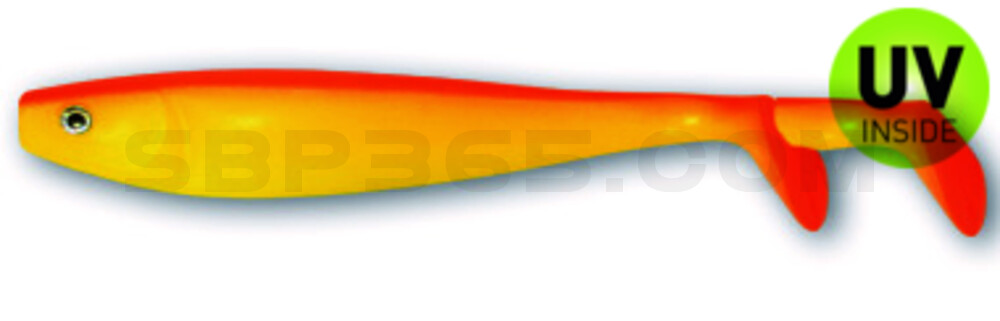 Fury Shad 6" (ca. 15 cm) gelb / orange