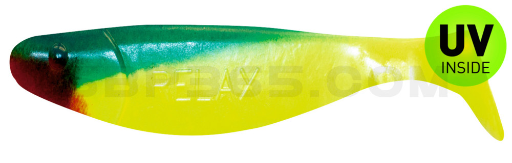 Jankes 6" (ca. 16,0 cm) fluogelb / blau