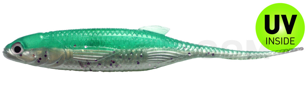 Jerky J Laminat 3,5" (ca. 9,0 cm) Silver Green
