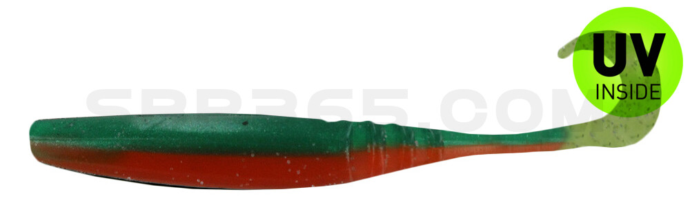 Jointed Jerk Minnow Curl Tail 5.5" (ca. 13 cm) im Zip Bag Wally World