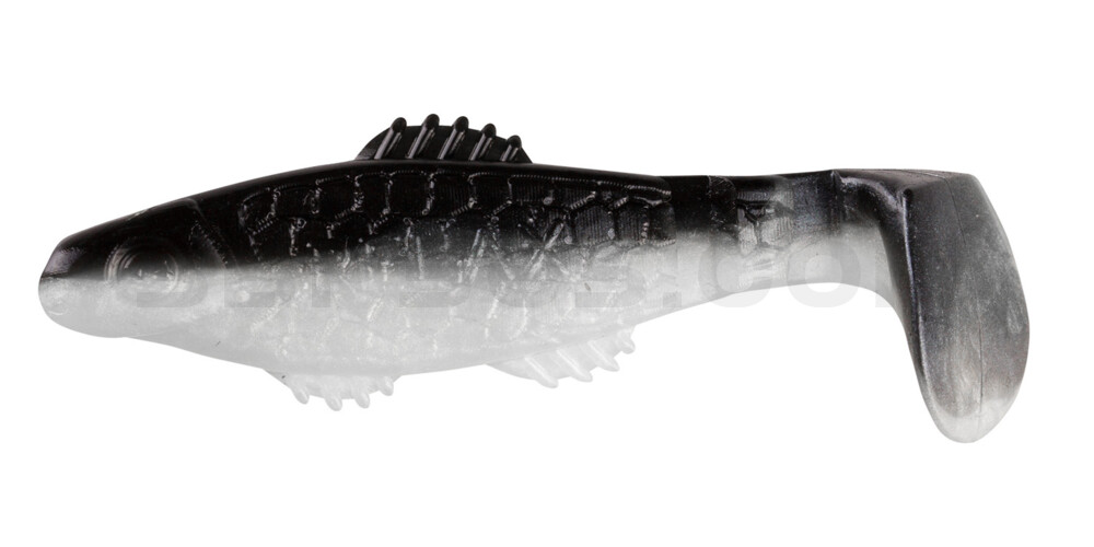 Killer Shad 3" (ca. 8,0 cm) reinweiss / schwarz