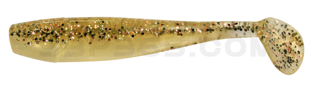 King-Shad 3" (ca. 8,0 cm) goldperl / Desert-Sand
