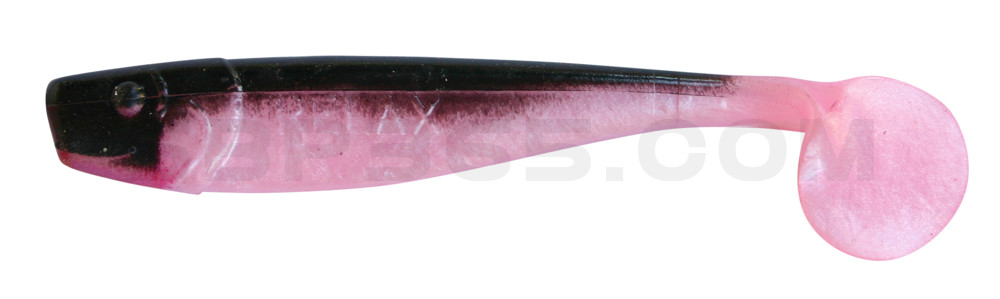 King-Shad 4" (ca. 11,0 cm) im Original Relax ZIP BAG bubblegum / schwarz