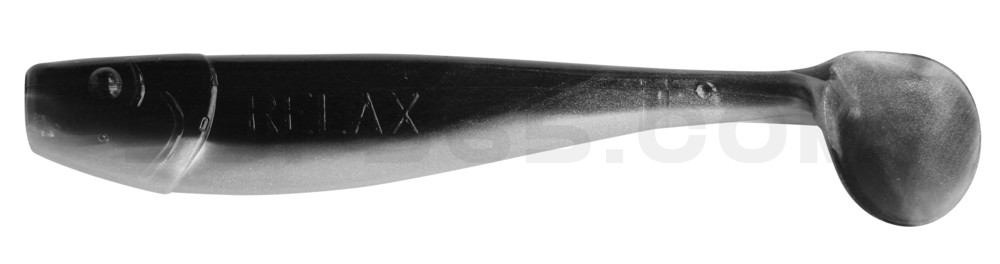 King-Shad 4" (ca. 11,0 cm) reinweiss / schwarz