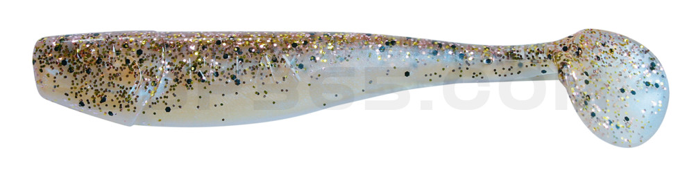 King-Shad 5" (ca. 14,0cm) blauperl / klar kupfer, schwarz Glitter