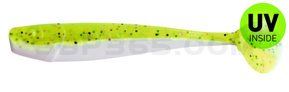King-Shad 5" (ca. 14,0cm) reinweiss / Baby Bass