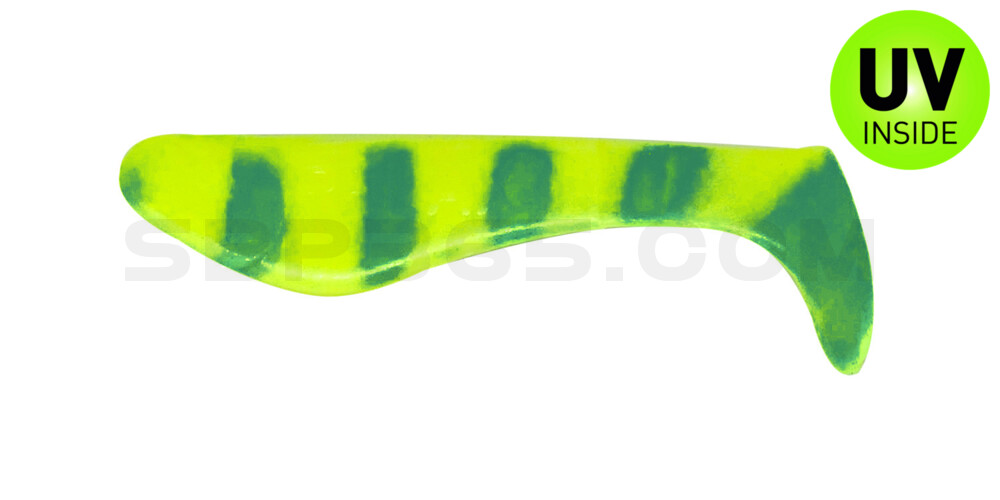 Kopyto-Classic 1" (ca. 3,5 cm) fluogelb / blau