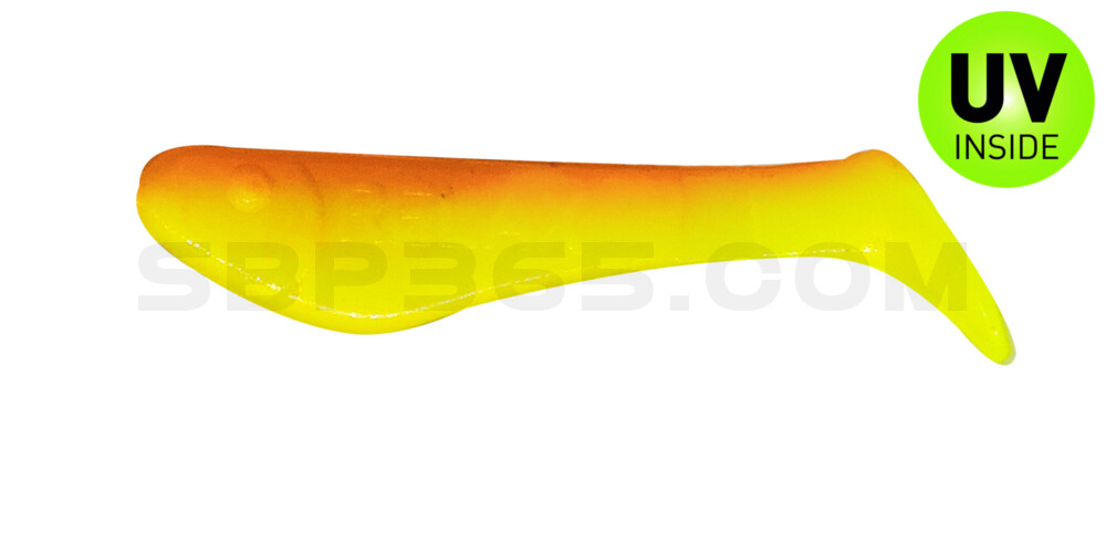 Kopyto-Classic 1" (ca. 3,5 cm) fluogelb / orange