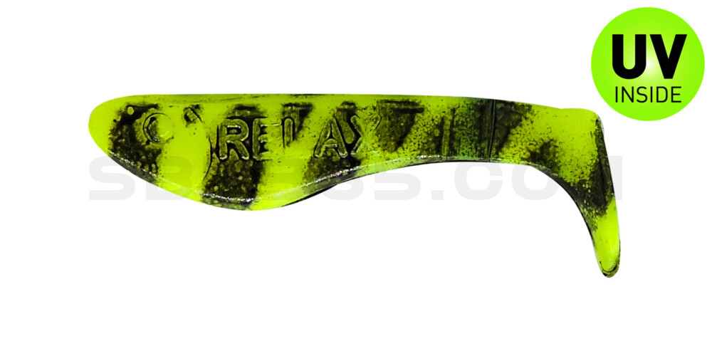 Kopyto-Classic 1" (ca. 3,5 cm) fluogelb / schwarz