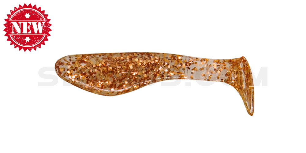 Kopyto-Classic 1" (ca. 3,5 cm) klar kupfer glitter
