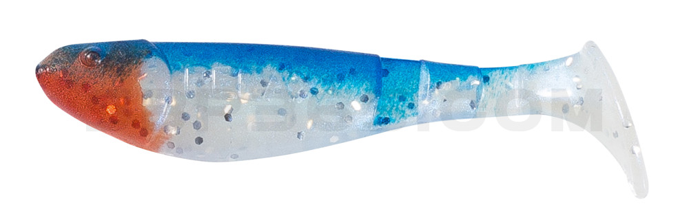 Kopyto-Classic 2,5" (ca.7,0 cm) blauperl-Glitter / blau