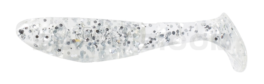 Kopyto-Classic 2,5" (ca.7,0 cm) klar silber-Glitter