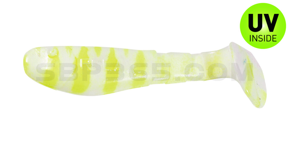 Kopyto-Classic 2,5" (ca.7,0 cm) reinweiss / fluogelb