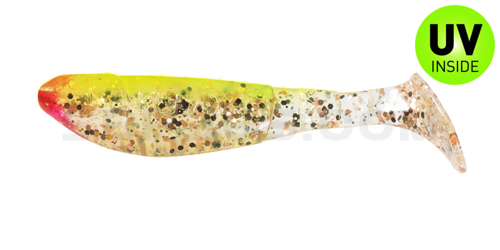 Kopyto-Classic 2,5" (ca.7,0 cm) Sand / fluogelb