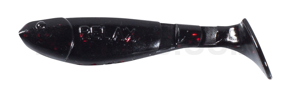 Kopyto-Classic 2,5" (ca.7,0 cm) schwarz-rot-Glitter