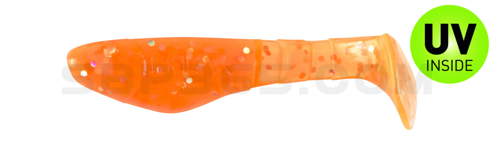 Kopyto-Classic 2" (ca. 5,0 cm) klar fluoorange glitter