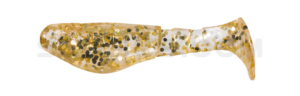 Kopyto-Classic 2" (ca. 5,0 cm) klar gold-Glitter