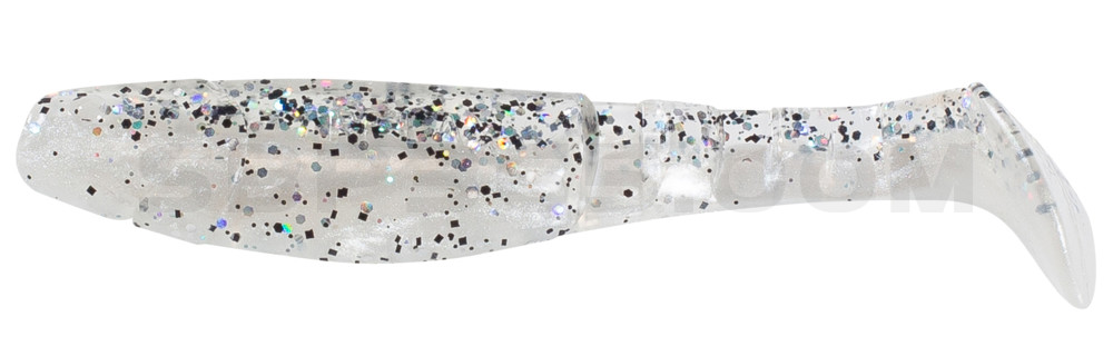 Kopyto-Classic 4" (ca. 11,0 cm) perlweiss / klar salt´n pepper Glitter