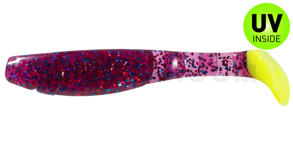 Kopyto-Classic 4" (ca. 11,0 cm) violett-transparent-glitter / fire tail