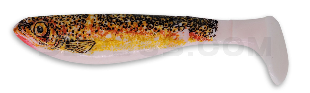 Kopyto-Nature 3" (ca. 8,0 cm) reinweiss / Bachforelle