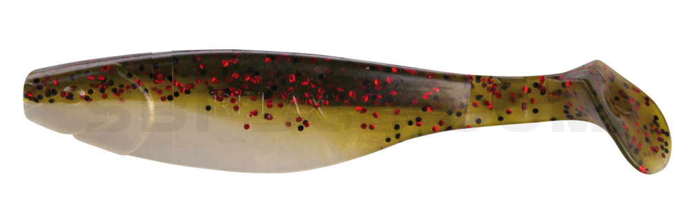 Kopyto-River 4" (ca. 11,0 cm) goldperl / Kaulbarsch