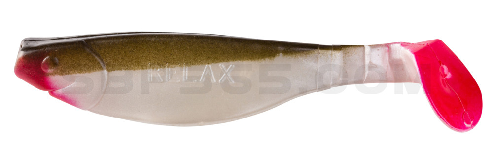 Kopyto-River 4" (ca. 11,0 cm) perlweiss / boddengrün