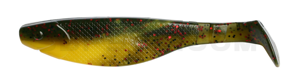 Kopyto-River 5" (ca. 13,0 cm) gelb / Watermelon Glitter