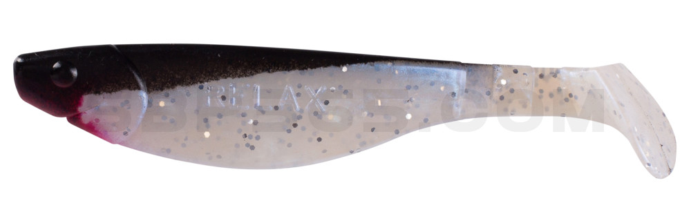 Kopyto-River 5" (ca. 13,0 cm) im Original Relax ZIP BAG blauperl-glitter / schwarz