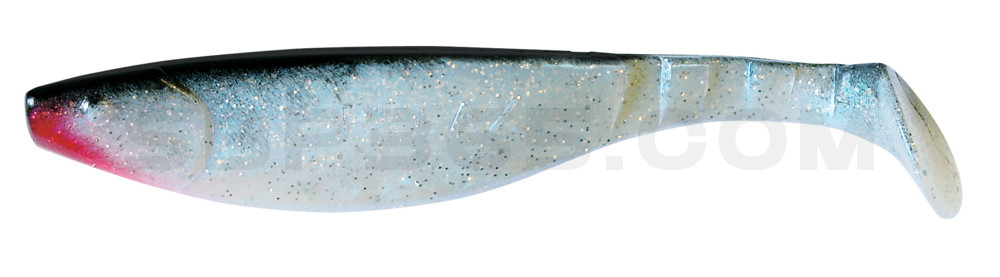 Kopyto-River 6" (ca. 16,0 cm) im Original Relax ZIP BAG blauperl-glitter / schwarz