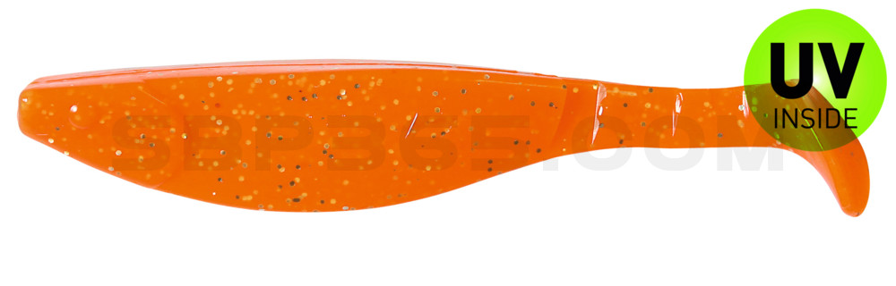 Kopyto-River 6" (ca. 16,0 cm) orange-Glitter