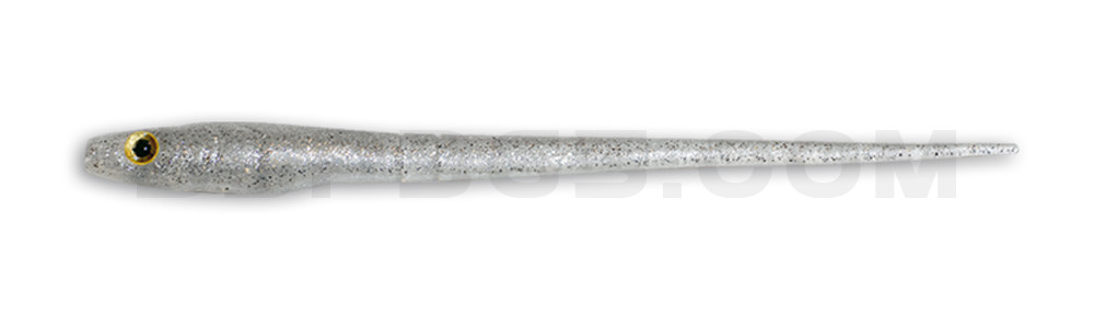 Lancon ZX 7" (ca. 18cm) klar silber-Glitter