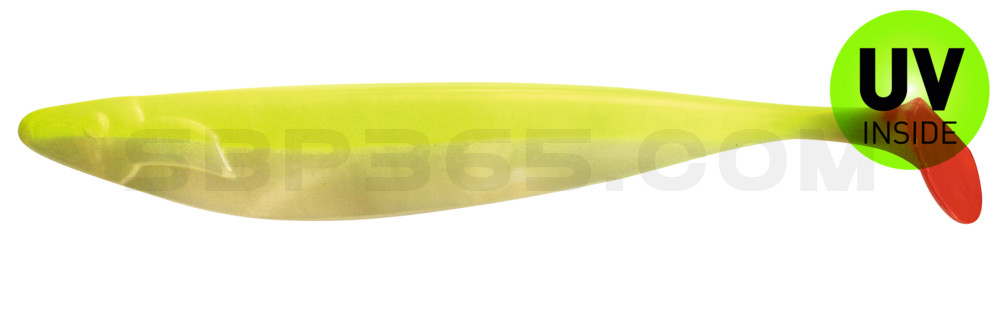 Megalodon 12" (ca. 30,0 cm) goldperl / fluogelb