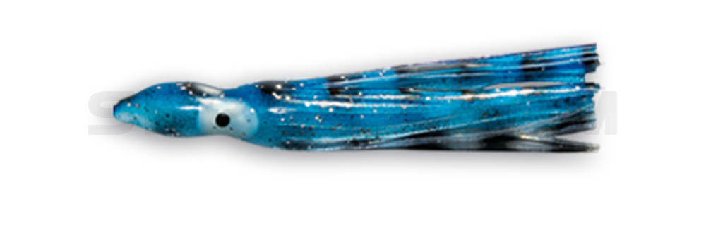 Octopus 3,5" (ca. 9cm) blau / schwarz