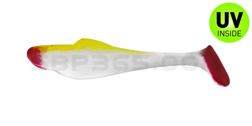 Ohio 2" (ca. 5,0 cm) reinweiss / fluogelb