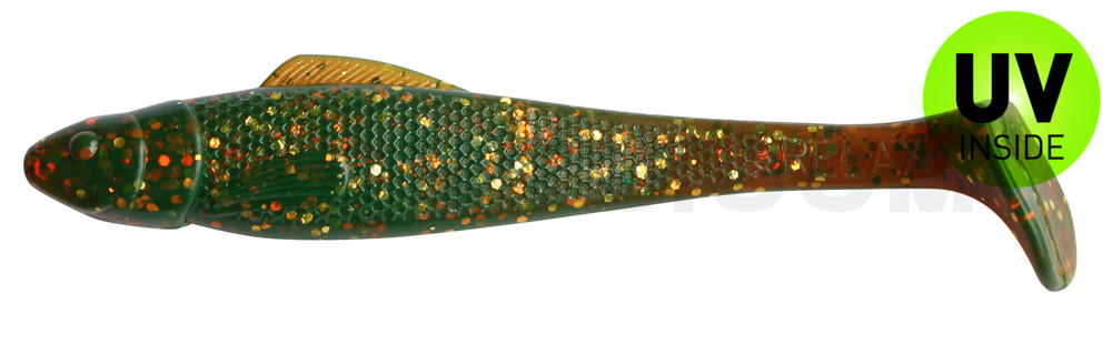 Ohio 5" (ca. 13 cm) motoroil-gold-Glitter