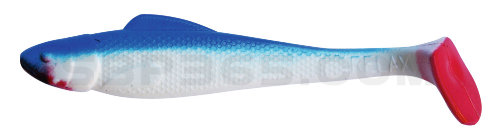 Ohio 5" (ca. 13 cm) reinweiss / blau
