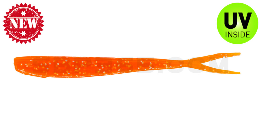 Oklahoma 5" (ca. 13 cm) im Original Relax ZIP BAG orange-Glitter