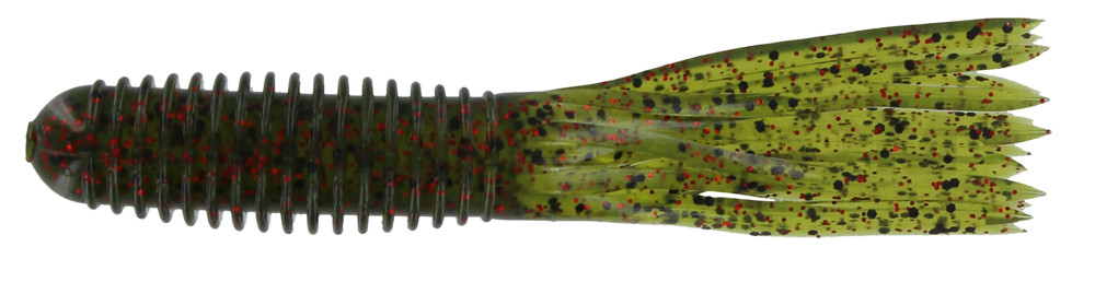 Ring Tube 4" (ca. 11 cm) Watermelon w/Red Flake
