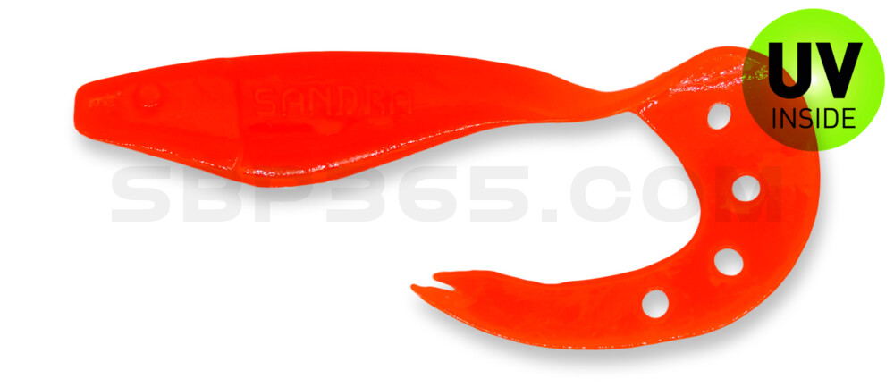 Sandra 9" (ca. 23 cm) feuerrot