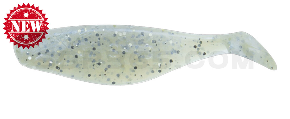Shad 3" (ca. 8,0 cm) perl-Glitter / blau