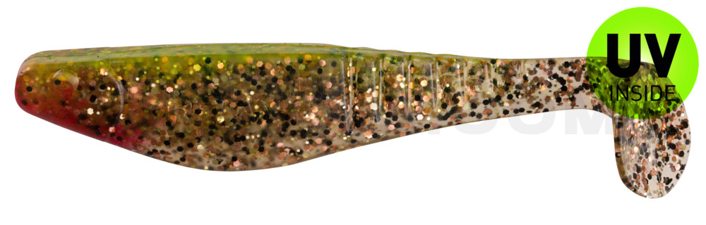 Shark 4" (ca. 11,0 cm) Sand / fluogelb