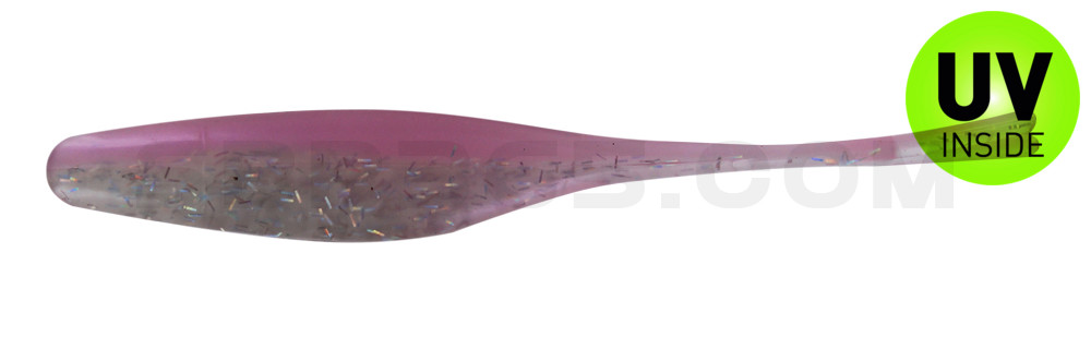 Split Tail Minnow 5" (ca. 13 cm) Purple Disco